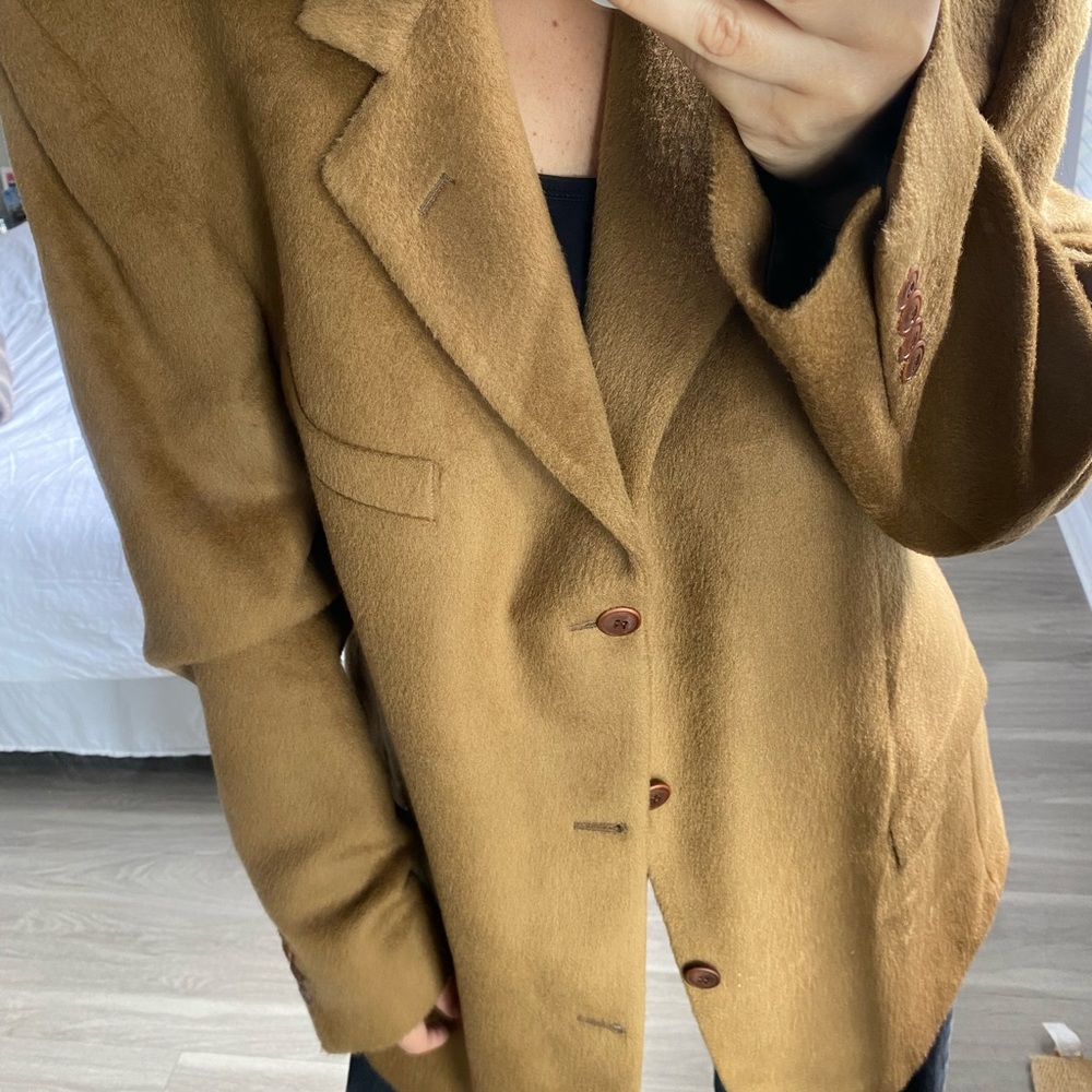Mam suit jacket 🤎 Camel hair 🐪